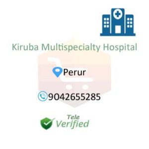 Kiruba Multispecialty Hospital Services Perur 9042655285