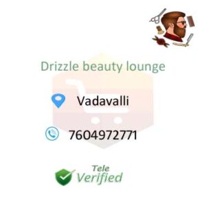 Drizzle Beauty Parlor Salon for Men Vadavalli