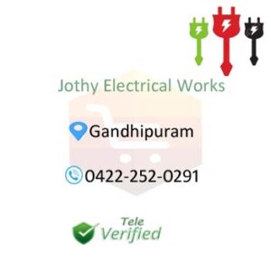 Jothy Electrical Services Gandhipuram 0422-252-0291