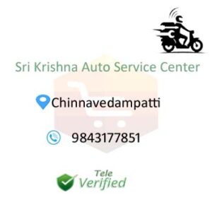 Krishna Two Wheeler Services Motor Bike Chinnavedampatti 9843177851