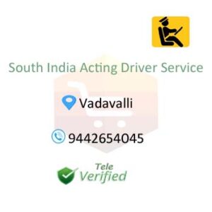 Acting Drivers Aggregators South Indian Acting Driver Service