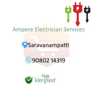 Ampere Electrician Electrical Services Saravanampatti 9080214319