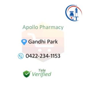 Apollo Medical Shop Pharmacy Store Gandhi Park 0422-234-1153