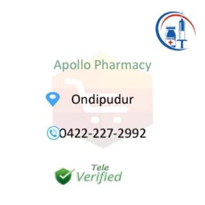 Apollo Medical Shop Ondipudur Pharmacy Store 0422-227-2992