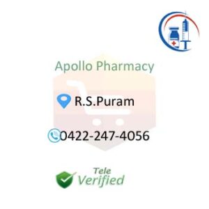 Apollo Medical Shop R.S.Puram Pharmacy Store 0422-247-4056