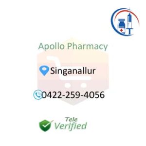 Apollo Medical Shop Singanallur Pharmacy Store 0422-259-4056