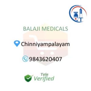 Balaji Medical Shop Pharmacy Store Chinniyampalayam Coimbatore 9843620407