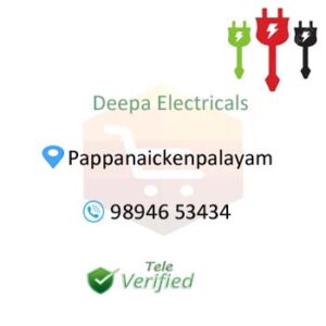 Deepa Electrical Services Pappanaickenpalayam 9894653434