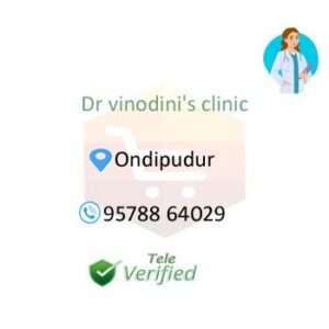 Vinodhini Doctor Medical Practitioner Ondipudur 9578864029