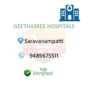 Geethasree Hospital Medical Services Saravanampatti 9489675511