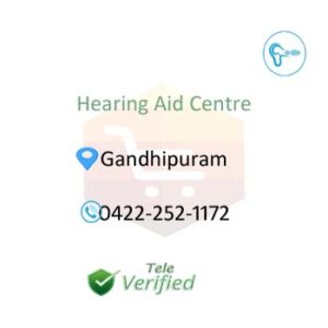 HAC Gandhipuram Hearing Aid Service 0422-252-1172