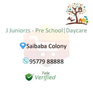 J Juniorzs Day Care Saibaba Colony 9577988888