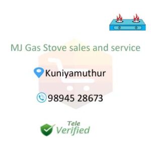 MJ Gas Stove Service Repair Karumbukadai 9894528673