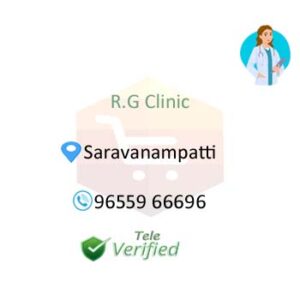 RG Doctor Medical Practitioner Saravanampatti 9655966696