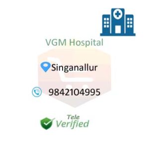 VGM Hospital Medical Services Singanallur 9842104995