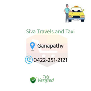 siva travels taxi cab services coimbatore ganapathy