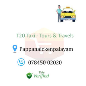 t 20 taxi tours and travels cab services coimbatore