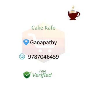 Kafe Bakery Cafe Tea Shop Ganapathy