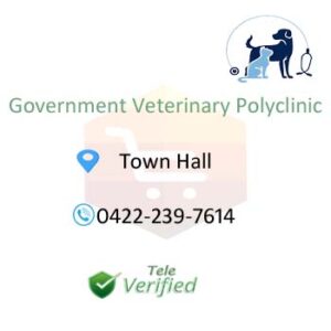 Government Pet Clinic Veterinary Doctors Town Hall 0422-239-7614