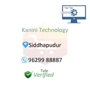 Kanini CCTV and Computer Services Siddhapudur 