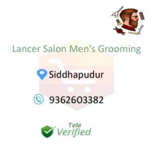 Lancer Beauty Parlor Salon for Men Siddhapudur