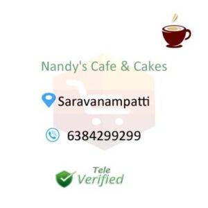 Nandy Bakery Cafe Tea Shop Saravanampatti 