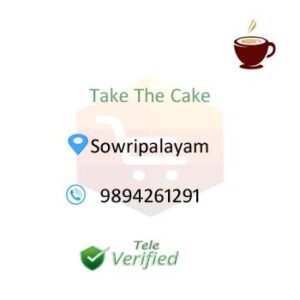 Cake Bakery Cafe Tea Shop Sowripalayam