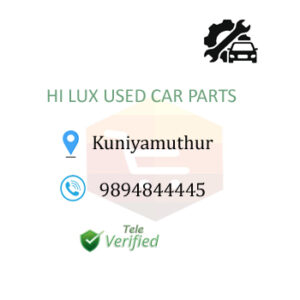 hilux used car parts accessories spares kuniyamuthur coimbatore