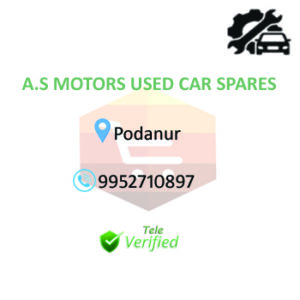 A.S MOTORS USED CAR SPARES  Accessories Podanur