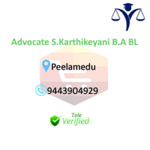 Advocate S.Karthikeyani B.A BL Lawyer Legal