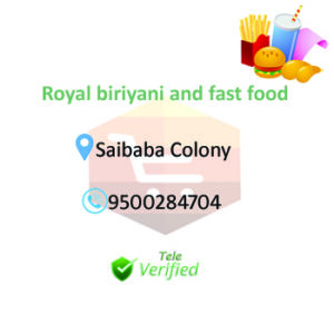 Royal biriyani and fast food